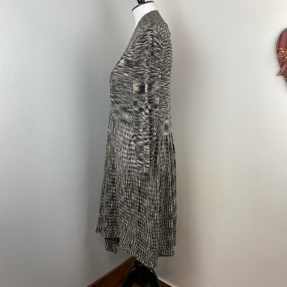 Susan Lawrence Space Dyed Loose Knit Belted Duster Cardigan Large - Picture 6 of 9